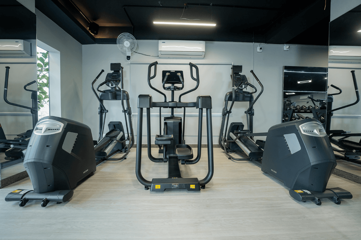 Dedicated area for group fitness classes.